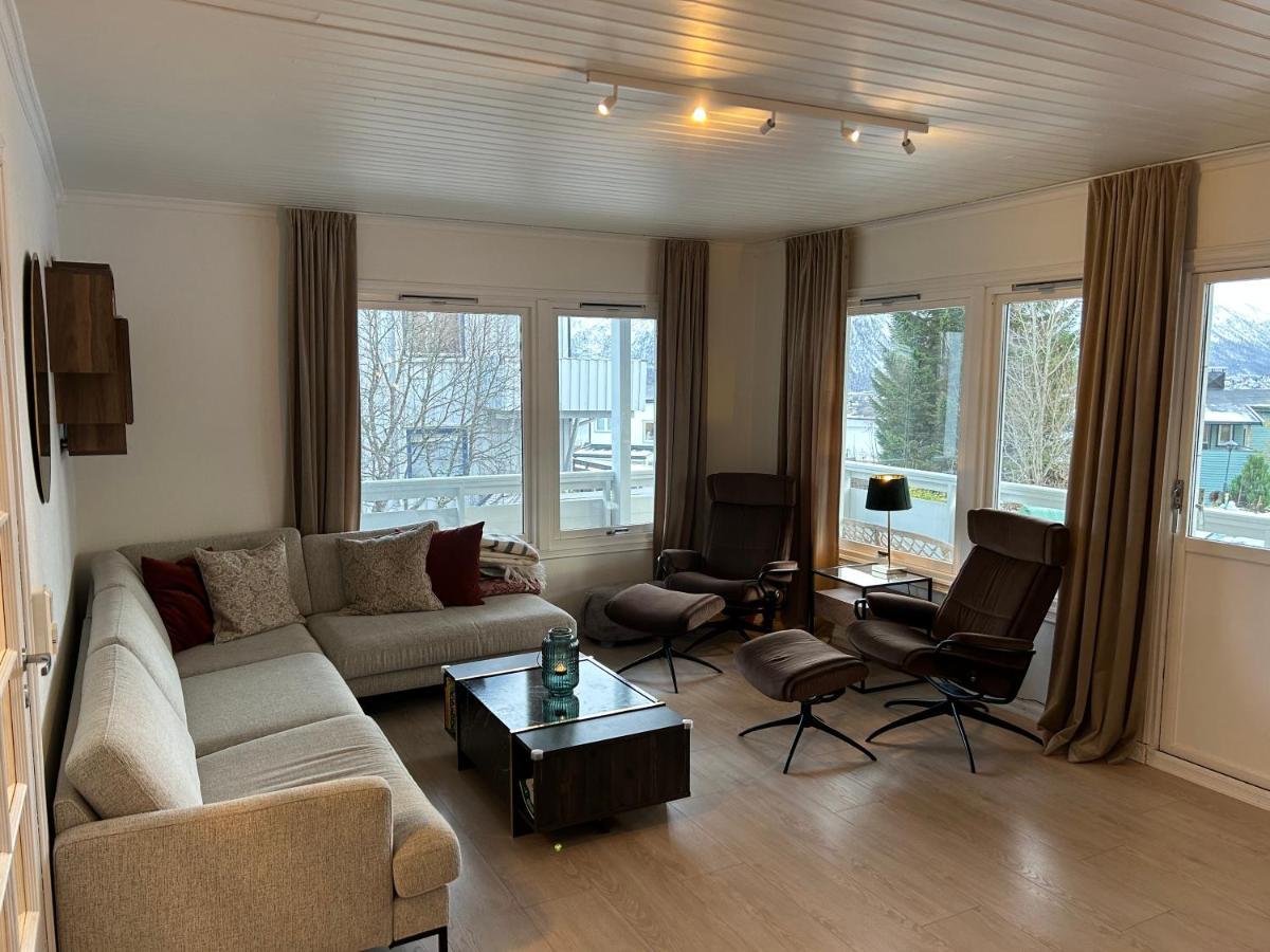 Arctic 3 Room Apartment - Aurora View - Free Parking Tromsø Dış mekan fotoğraf